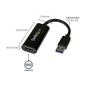 SLIM USB 3.0 HDMI VIDEO CARD/IN