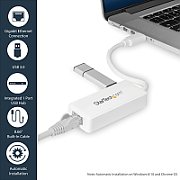 GIGABIT USB 3.0 NIC - WHITE/IN