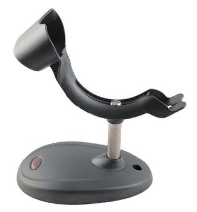 Stand: gray, 8cm (3Â´) height, rigid rod, large oval weighted base, Xenon cradle