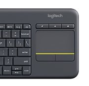 WIRELESS TOUCH KEYBOARD K400+/DARK - ESP - 2.4GHZ MEDITER