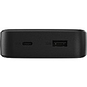 POWER BANK 15K MAH USB A AND C/18W USB-PD + WIRELESS 10W BLACK