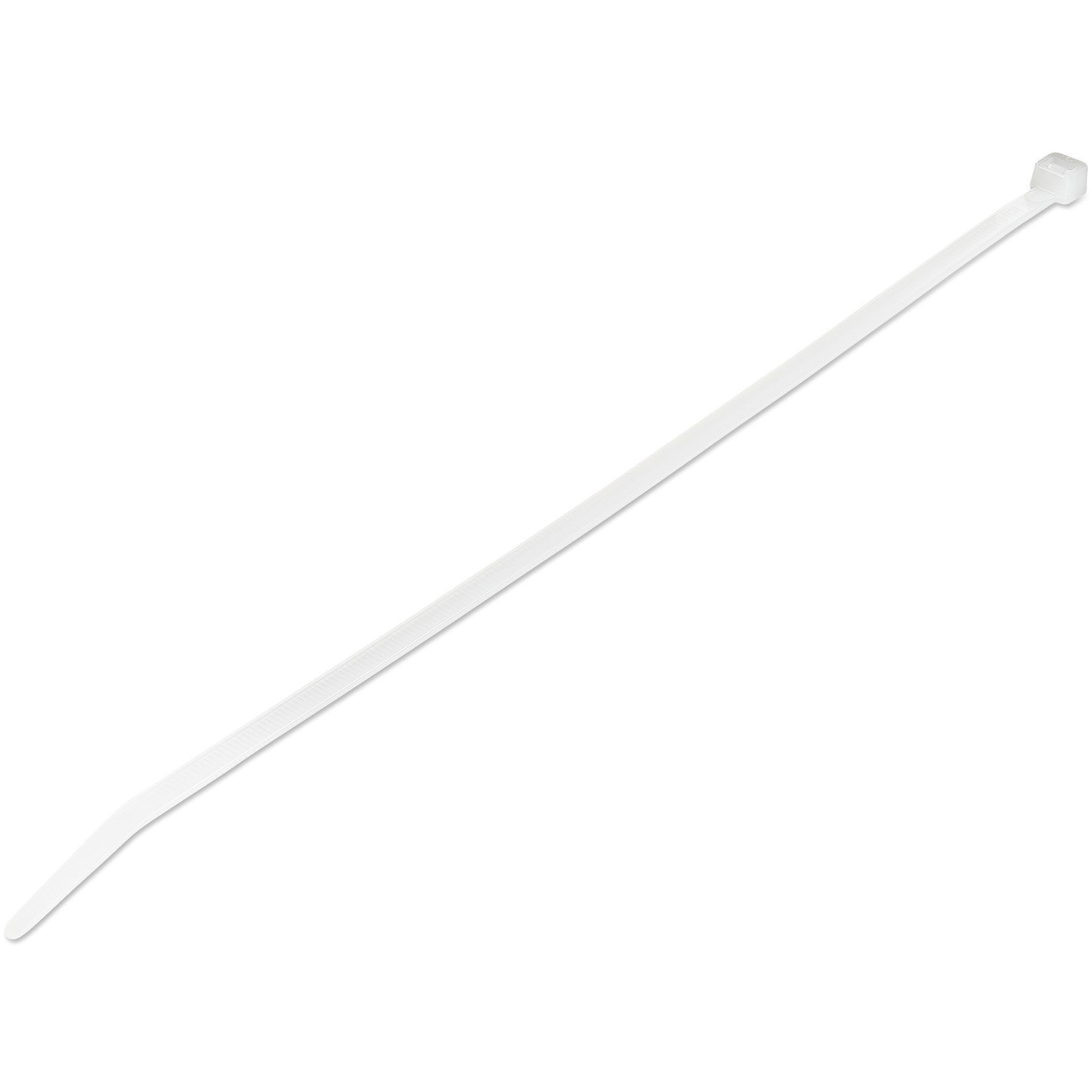1000 PACK 10 CABLE TIES -WHITE/NYLON ZIP TIE WRAPS UL TAA