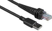 Cable: USB, black, Type A, 3m (9.8â€™), straight, 5V host power, Industrial grade with Ferrite