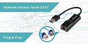 I-TEC UDB 2.0 NETWORK ADAPTER/SB 2.0 - RJ-45 LAN 10/100MBPS
