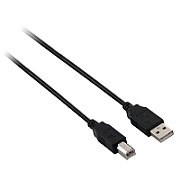 USB2.0 A TO B CABLE 5M BLACK/M/M 100PCT COPPER CONDUCTOR .