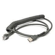 Cable, USB, Type A, Coiled, 9', CAB-424E