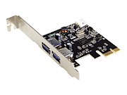 CARD adaptor GEMBIRD, PCI-Express la 2 x USB 3.0,  UPC-30-2P 