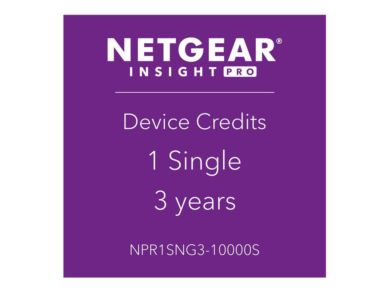 INSIGHT PRO 1 SINGLE 3 YEAR/.