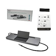 I-TEC USB-C 3XLCD DOCK W/ PD85W/METAL LOW PROFILE 3X LCD DOCK