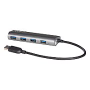 I-TEC USB 3.0 4-PORT HUB ALU./ACTIVE USB 2.0/1.1 COMP. 5GBPS