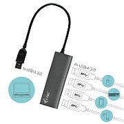I-TEC USB 3.0 4-PORT HUB ALU./ACTIVE USB 2.0/1.1 COMP. 5GBPS