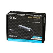 I-TEC USB 3.0 4-PORT HUB ALU./ACTIVE USB 2.0/1.1 COMP. 5GBPS