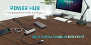 I-TEC USB 3.0 4-PORT HUB ALU./ACTIVE USB 2.0/1.1 COMP. 5GBPS