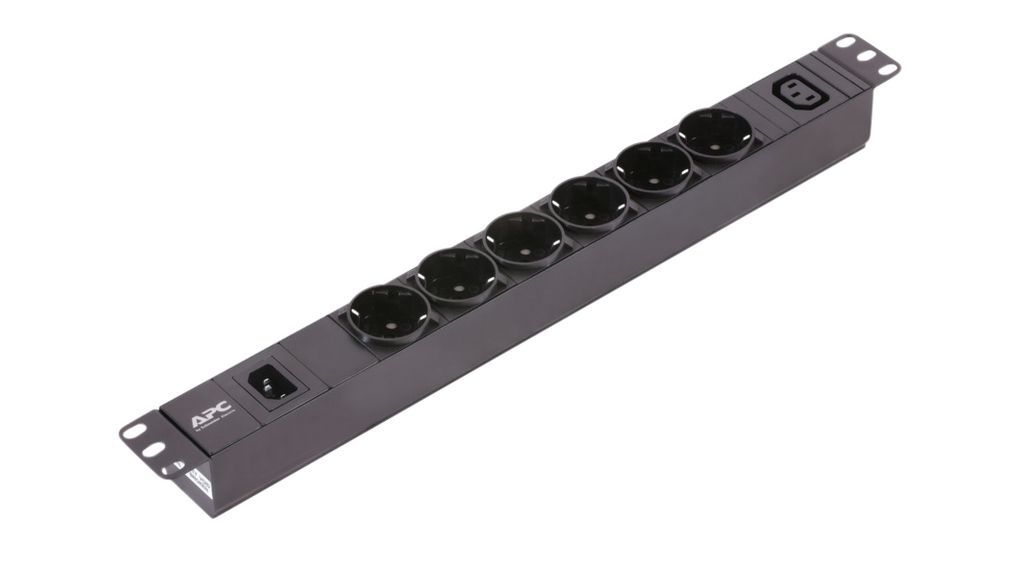 EASY PDU EPDU1010B-SCH BASIC 1U/10A 230V (6X)SCHUKO (1X)C13 C14