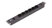 EASY PDU EPDU1010B-SCH BASIC 1U/10A 230V (6X)SCHUKO (1X)C13 C14