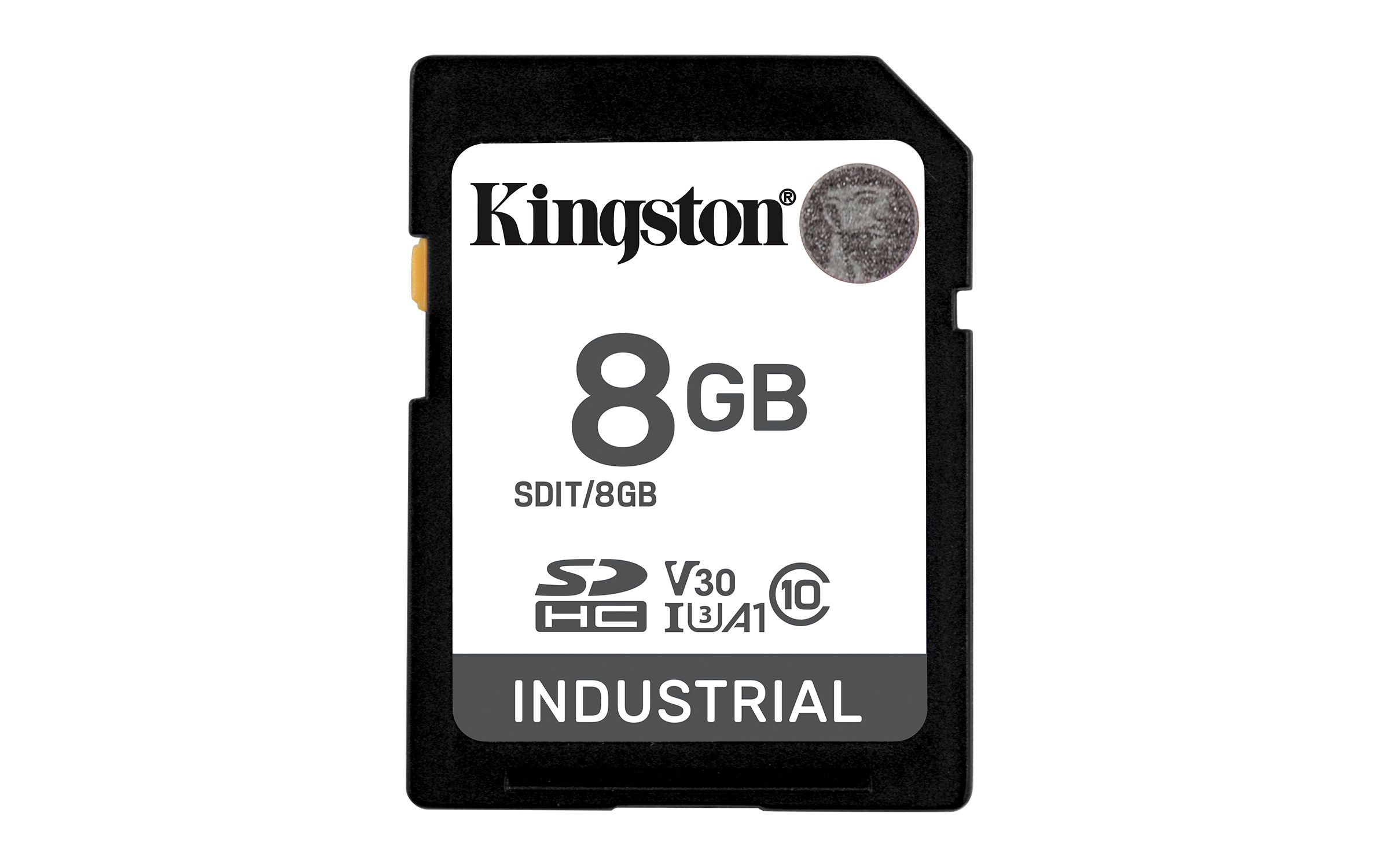 8GB SDHC INDUSTRIAL C10/-40C TO 85C UHS-I U3 V30 A1 PSLC