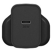 OTTERBOX UK WALL CHARGER 30W/GAN 1X USB-C 30W USB-PD BLACK
