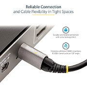 3FT TOP SCREW LOCKING USB C/.