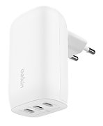 BOOST CHARGE 67 W CHARGER WITH/3 USB-C PORTS PPS TECHNOLOGY WHI