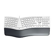CHERRY KC 4500 ERGO KEYBOARD/CORDED GERMAN USB PALE GREY