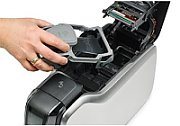 Printer ZC300, Single Sided, USB & Ethernet, CardStudio 2.0 (Standard) application, 200 PVC cards, YMCKO ribbon (200 images)