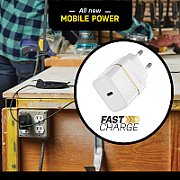 OTTERBOX EU WALL CHARGER 20W -/1X USB-C 20W USB-PD WHITE