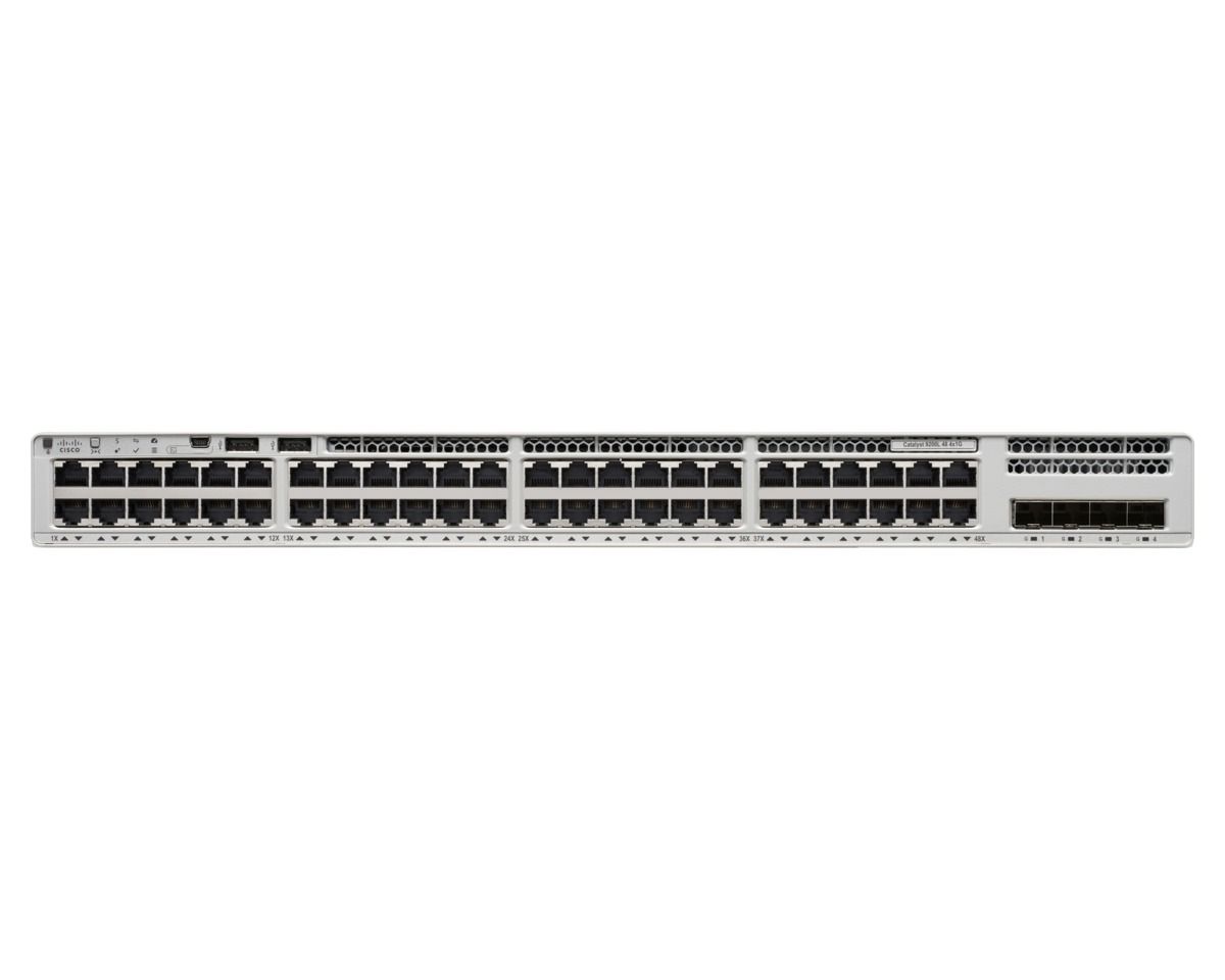 Switch Cisco C9200-48T-A, 48 porturi 10 / 100 / 1000 MBs