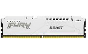 Memorie Kingston FURY Beast 32 GB DDR5 6000 MHz CL40, XMP 3.0, Alb