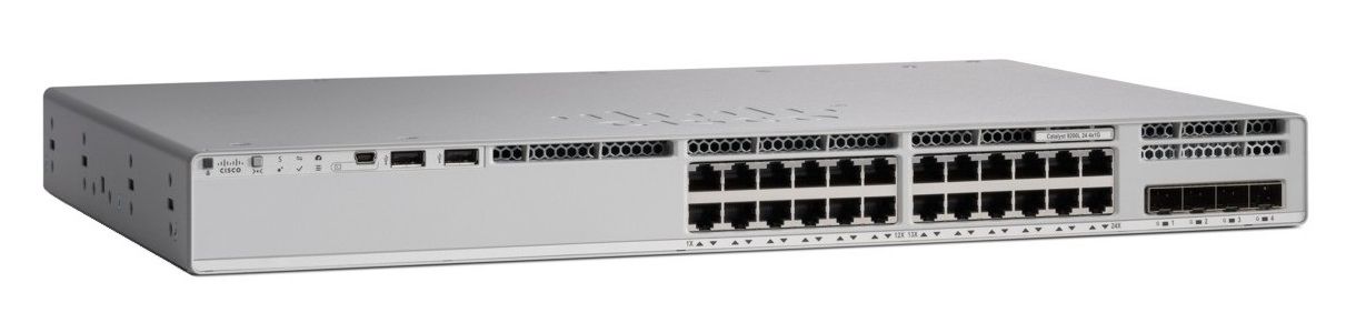 Switch Cisco C9200L-24PXG-2Y-E, 16 porturi 10 / 100 / 1000 MBs