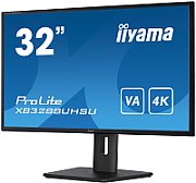 Monitor 31.5 inch LED IIyama ProLite XB3288UHSU-B5 3840 x 2160 pixeli, 60 Hz, 3 ms, Negru