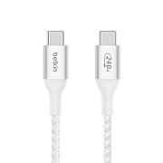 CAB015BT1MWH BELKIN BOOST/CHARGE 240W USB-C TO USB-C CABLE