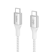 CAB015BT1MWH BELKIN BOOST/CHARGE 240W USB-C TO USB-C CABLE