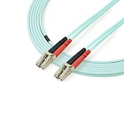 5M AQUA FIBER PATCH CABLE/.