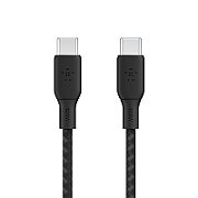 BELKIN BRAIDED USB-C/USB-C/CABLE SUPPORTS FAST CHARGING UP