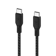 BELKIN BRAIDED USB-C/USB-C/CABLE SUPPORTS FAST CHARGING UP