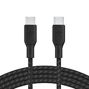 BELKIN BRAIDED USB-C/USB-C/CABLE SUPPORTS FAST CHARGING UP