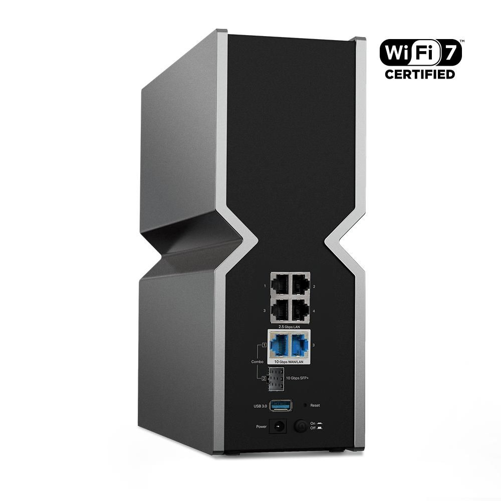 BE19000 TRI BAND WI-FI 7 ROUTER/2X10G LAN/WAN + 4X2.5G PORTS