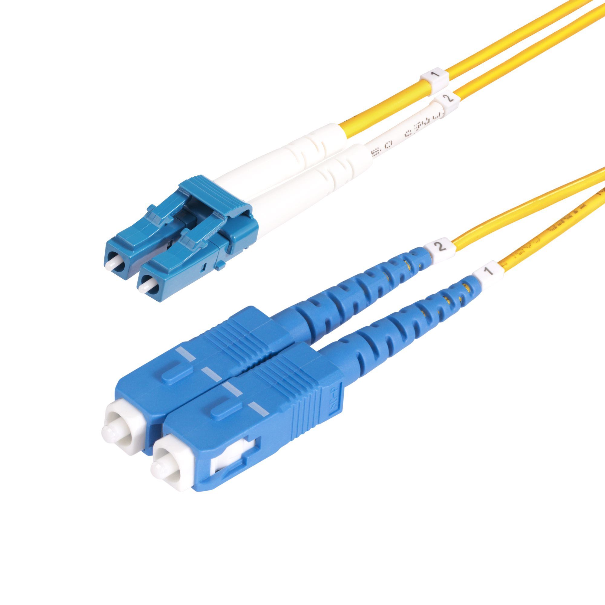 3M LC TO SC OS2 FIBER CABLE/OS2/UPC/DUPLEX/LSZH