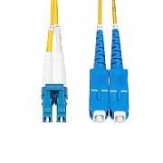 3M LC TO SC OS2 FIBER CABLE/OS2/UPC/DUPLEX/LSZH