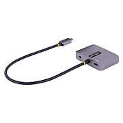 USB C VIDEO ADAPTER 4K 60HZ/4K 60HZ 3.5MM AUDIO 100W PD