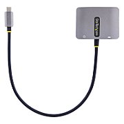 USB C VIDEO ADAPTER 4K 60HZ/4K 60HZ 3.5MM AUDIO 100W PD