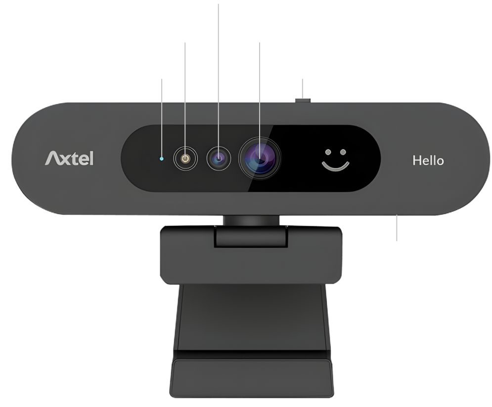 CAMERA WEBCAM BUSINESS 1080P/30FPS AX-FHD-HELLO...