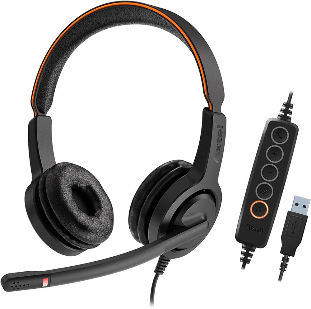 HEADSET BUSINESS STEREO USB-A/AXH-V40UCD AXTEL