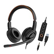 HEADSET BUSINESS STEREO USB-A/AXH-V45UCD AXTEL