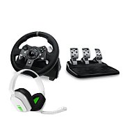 G920 DRIVING FORCE RACING WHEEL/BDL WHITE EMEA-914 G920 + A10