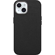 OB SYMETRY APPLEIPHONE 15/14/13/CACTUS LEATHER NOIR ASH BLACK