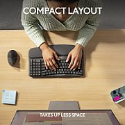 WAVE KEYS FOR BUSINESS GRAPHITE/US INTL 2.4GHZ/BTN/A-973 - B2B