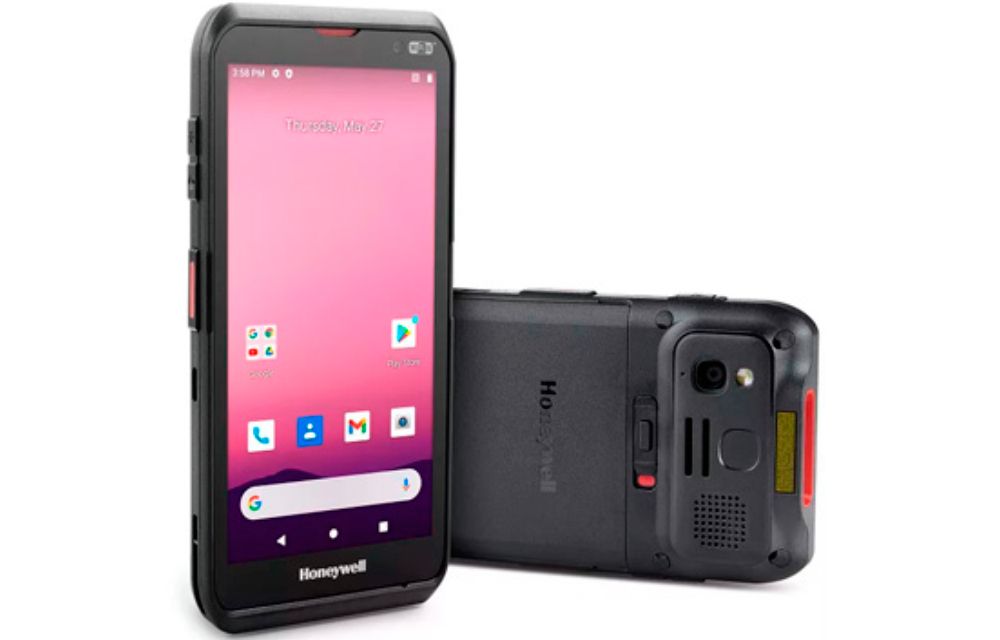 EDA57 (2 PIN), S0703, 5G WWAN & WLAN, Android 12 GMS, Full HD 2160x1080, 8GB/128GB Memory, Cameras, NFC, Battery, includes USB-C cable