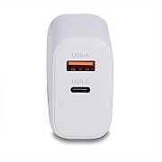 Incarcator Lindy USB A & C, 65W, putere intrare 100-240VAC, 50/60Hz 0.6A, putere iesire USB Type A: 5V 3A, 9V 2A, 12V 1.5A USB Type C: V V 3A, 9V 3A, 12V 2.5A, 15V 2A, 20V 1.5A, PPS33 11V 2.7A, PPS33 16V 1.88A USB Type A & C: 5V 3Apower, alb