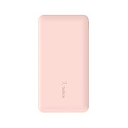 POWERBANK 10.000 MAH 12W INKL./USB-A/USB-C KABEL 15CM ROSA